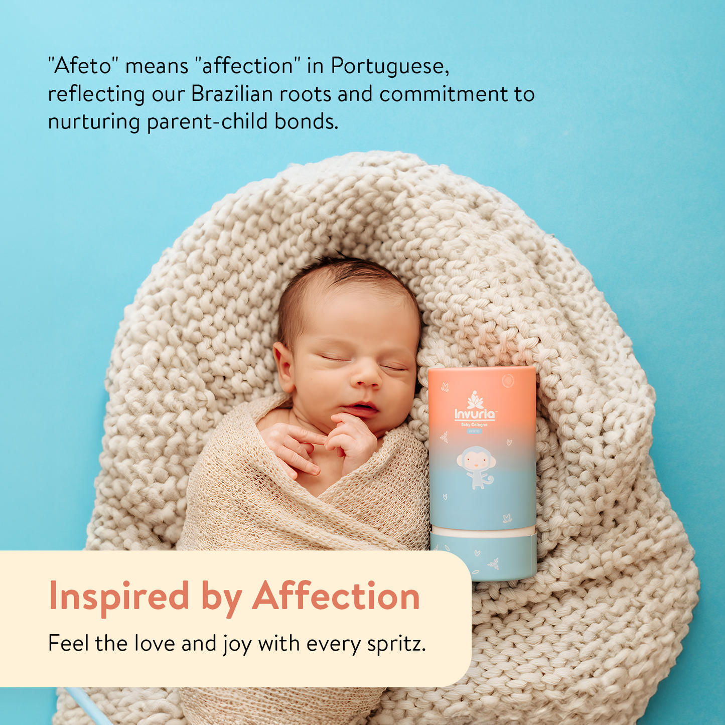 Afeto Baby Cologne 100 mL | 3.4 oz